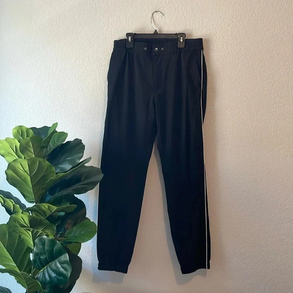 Mr. Porter item Marvy Jamoke Rayline & co. Black casual dress joggers size 30 - Picture 1 of 7